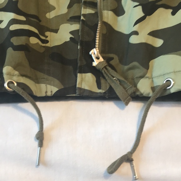 LOVE TREE camouflage greens hooded cotton/ polyester/acrylic lined jacket - Picture 7 of 12